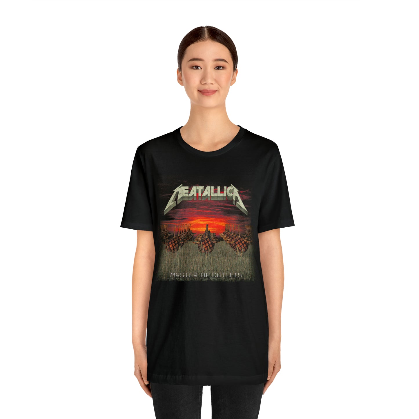 Meatallica - Master of Cutlets Tee