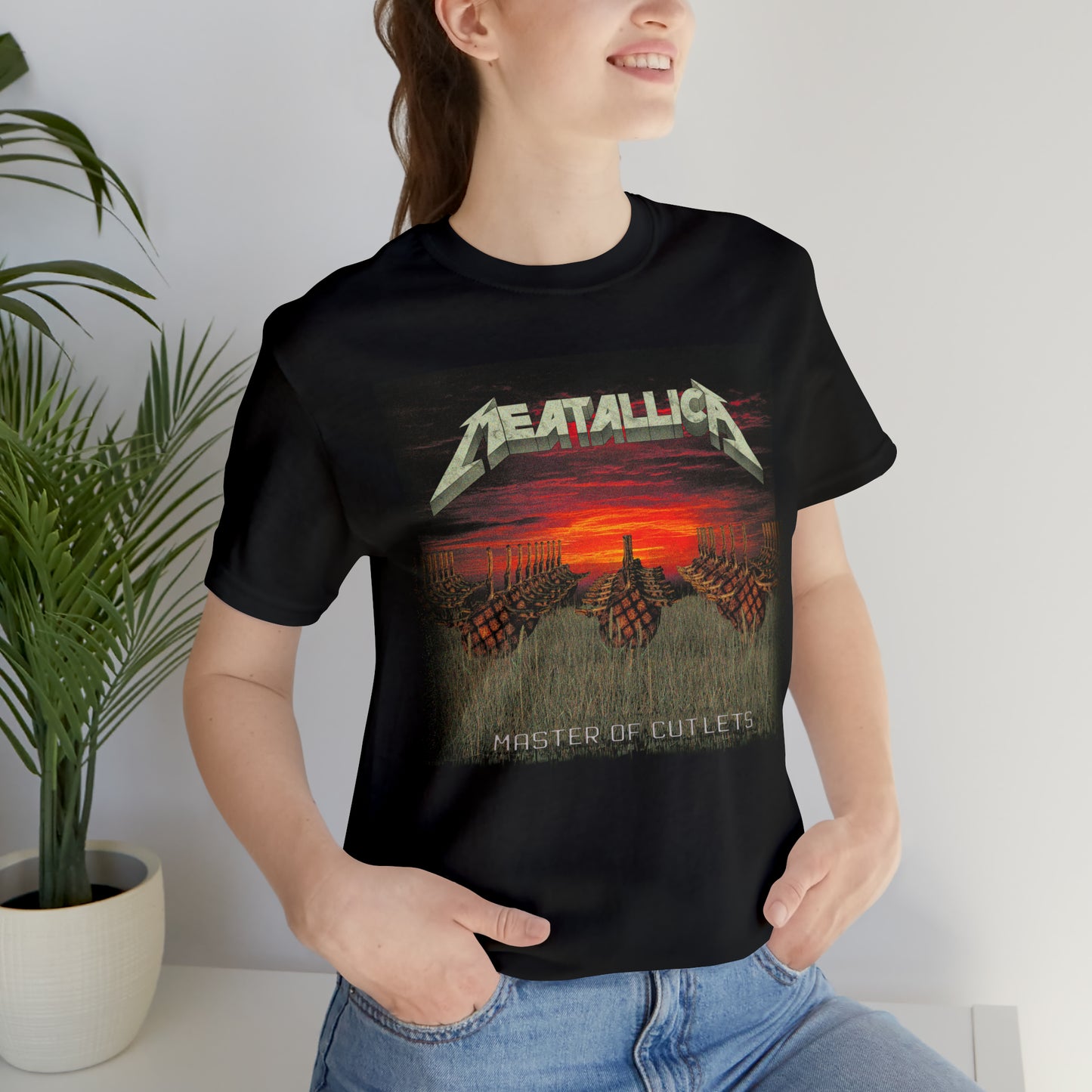 Meatallica - Master of Cutlets Tee